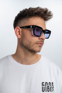 Parookaville Sunglasses Square black & blue