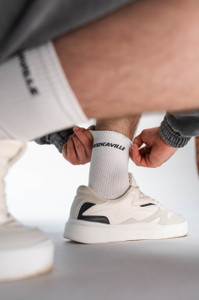 Parookaville Socks, Typo, Black & White