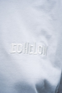 Echelon T-Shirt Ton in Ton off-white Limited Edition