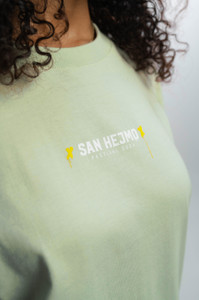 San Hejmo T-Shirt Line-Up Sage 2024