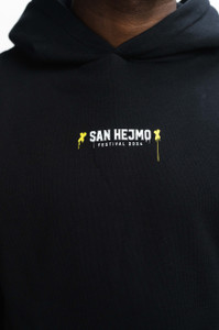 San Hejmo Hoodie Line-Up 2024 black