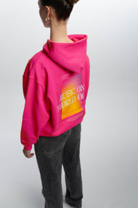 San Hejmo Hoodie, Music on - World off