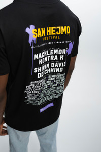 San Hejmo T-Shirt Line-Up Black 2024