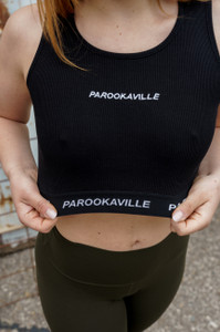 Parookaville Crop Top, Black