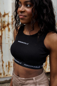 Parookaville Crop Top, Black